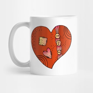 Love Hearts 117 (Style:5) Mug